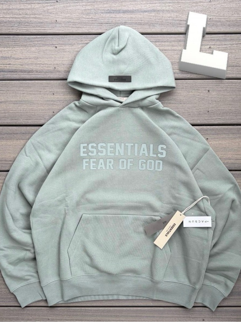 Essentials Hoodie sycamore Fear Of God